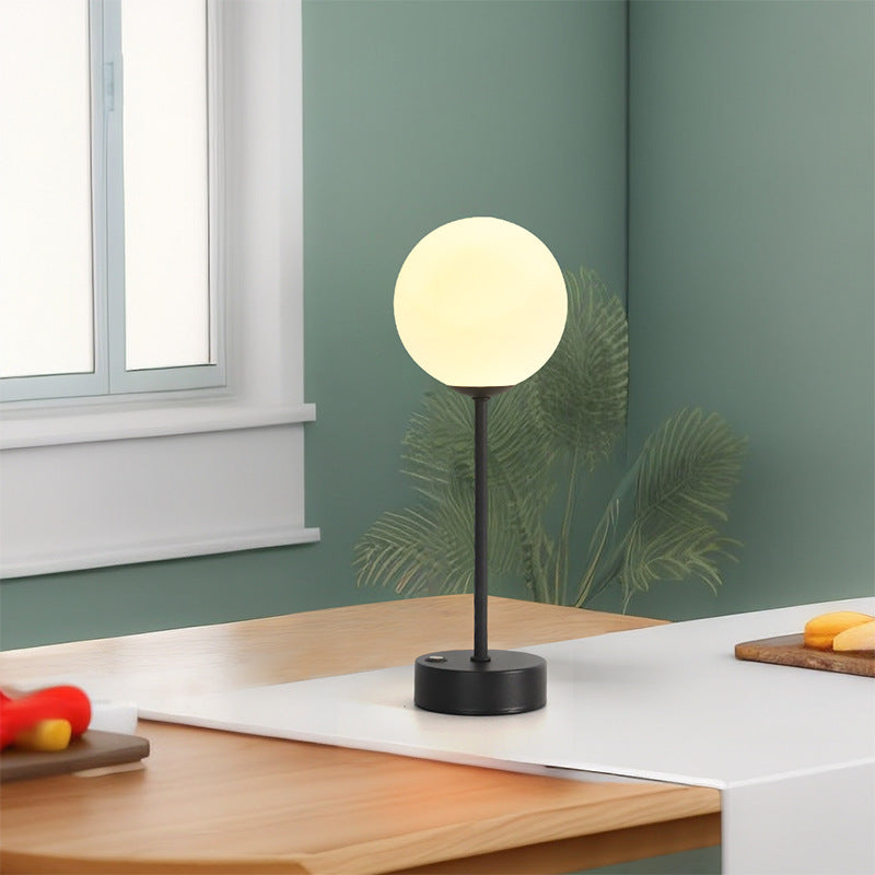 Retro LED Table Lamp With Wireless Charging