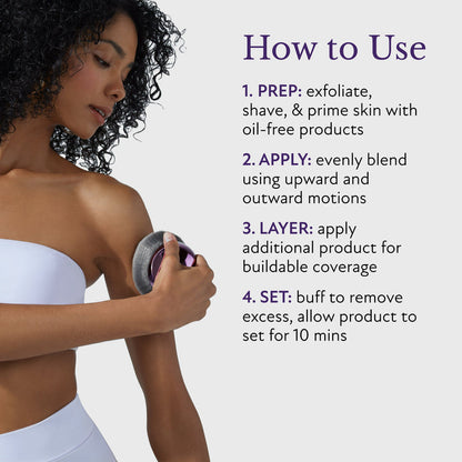 Today Only🌟– 60% Off!Full Body Coverage Set (Includes Body Perfector + XL Buffing Brush)