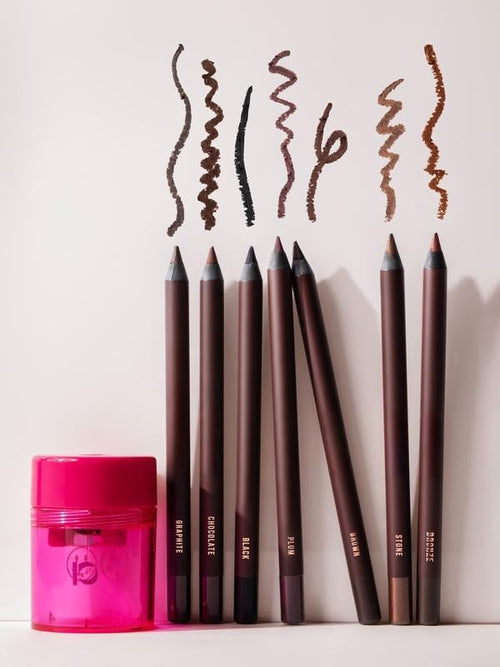 🌟Schnäppchen 🌟Wasserfester 24-Stunden-Eyeliner-Duo, anspitzbarer Kajalstift