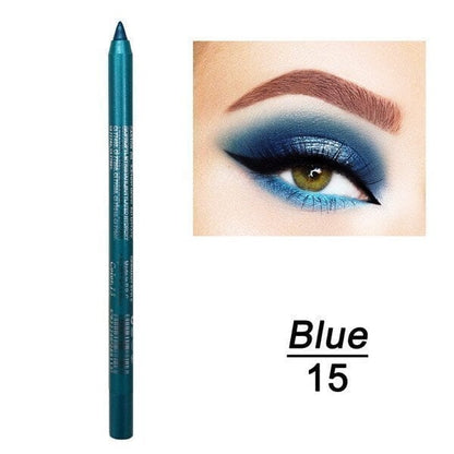🔥Long‑Lasting Waterproof Eyeliner Pencil – 13 Vibrant Shades