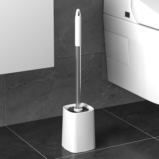 Plastic Toilet Brush With Base Bathroom Cleaning Set