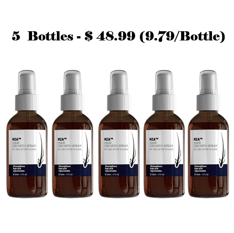 🌿AKTION ZUM LETZTEN TAG – 50 % RABATT🌿 HZA™ Natürliches Haarwuchsspray