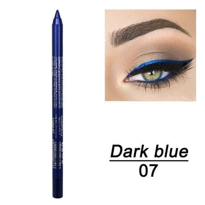 🔥Long‑Lasting Waterproof Eyeliner Pencil – 13 Vibrant Shades