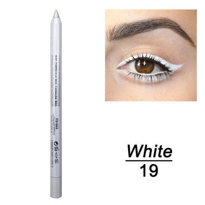 🔥Long‑Lasting Waterproof Eyeliner Pencil – 13 Vibrant Shades