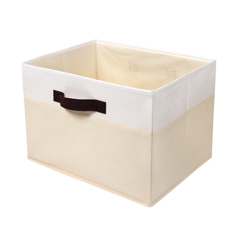 Foldable Nonwoven Storage Box For Closet Clothes