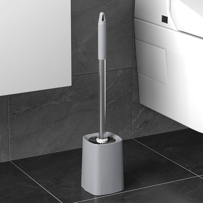 Plastic Toilet Brush With Base Bathroom Cleaning Set